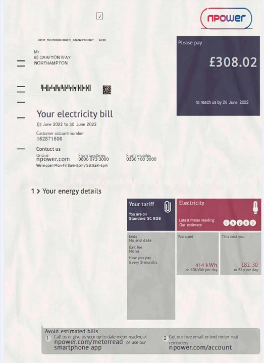  Minol USA business utility bill 